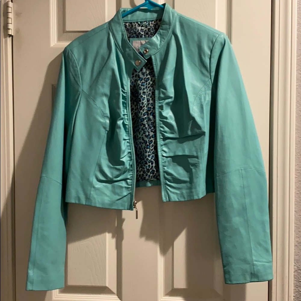 Blue Wilson’s Leather Maxima leather jacket